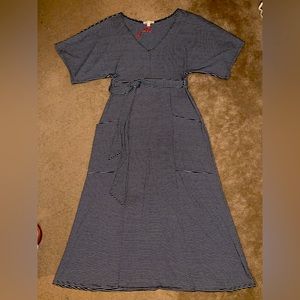 Women’s Rolla Coster brand striped maxi dress size M